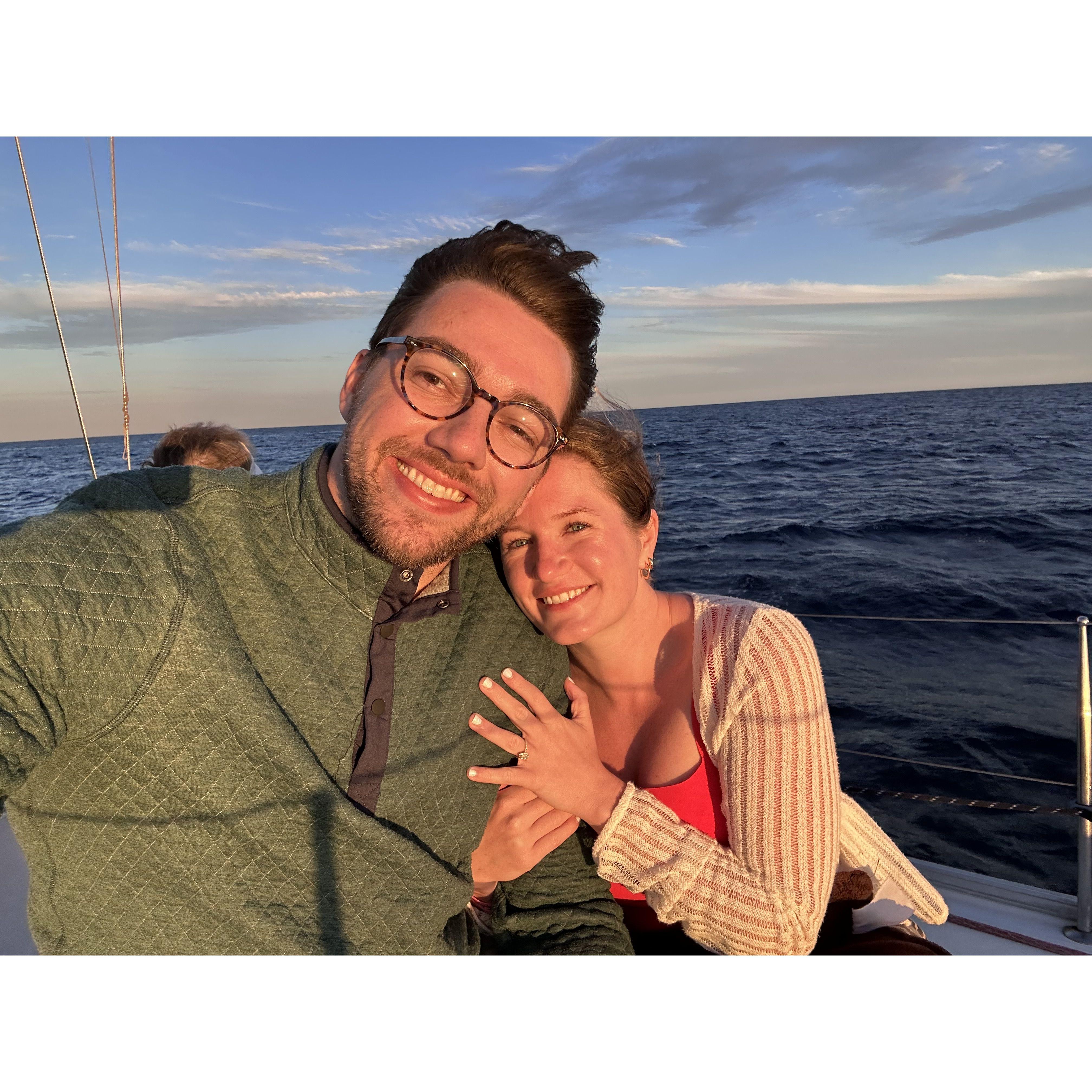 Sunset cruise in Cabo!