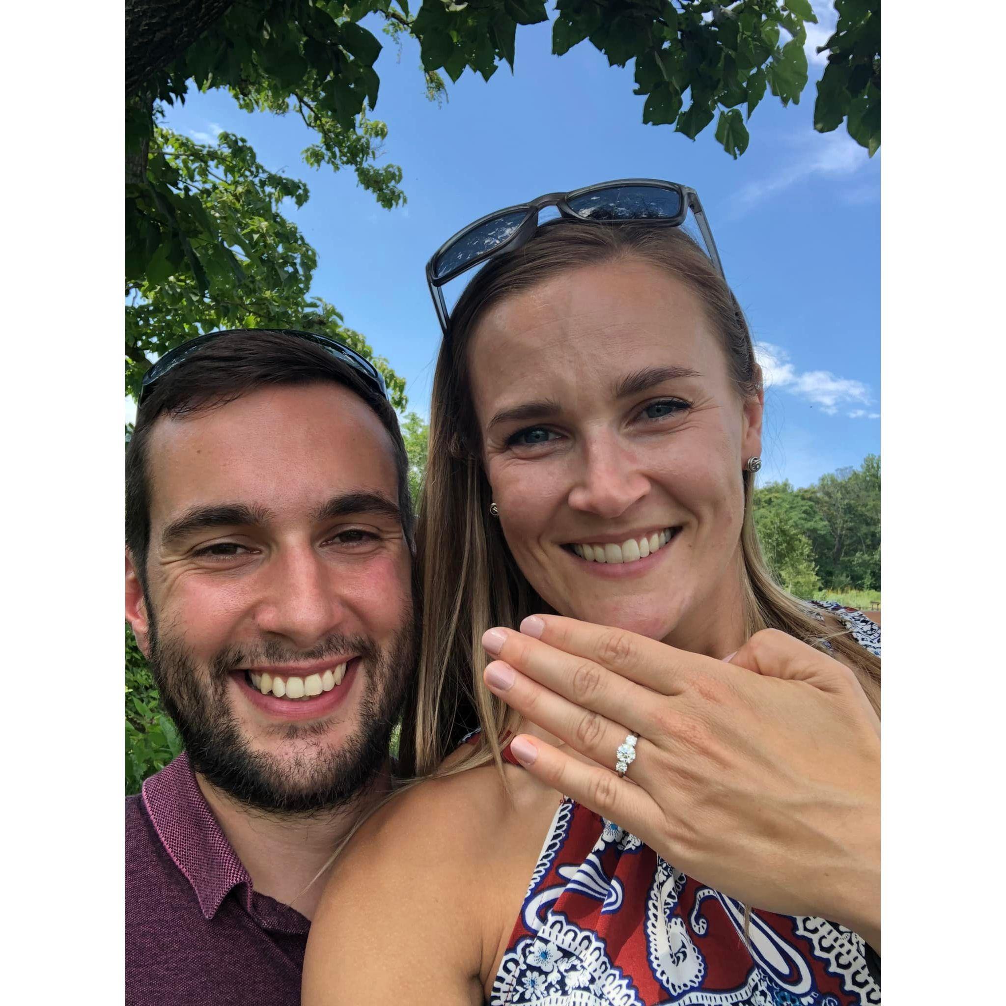 Our engagement!