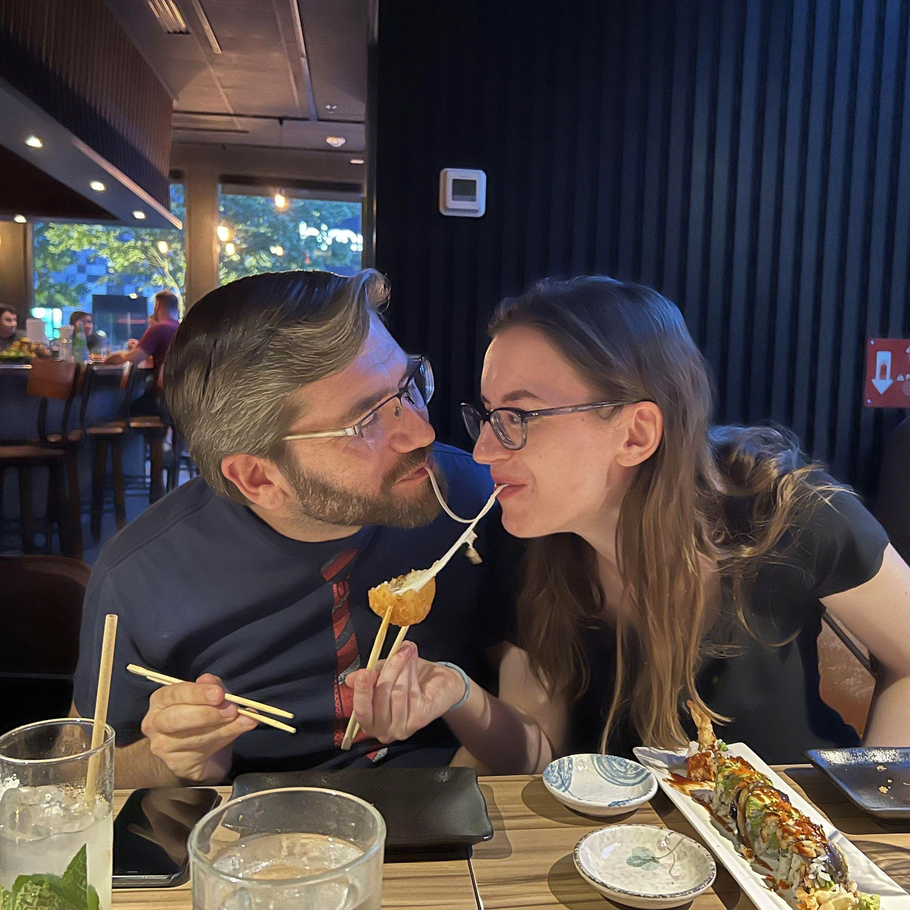 "Oh let's do Lady and the Tramp!"