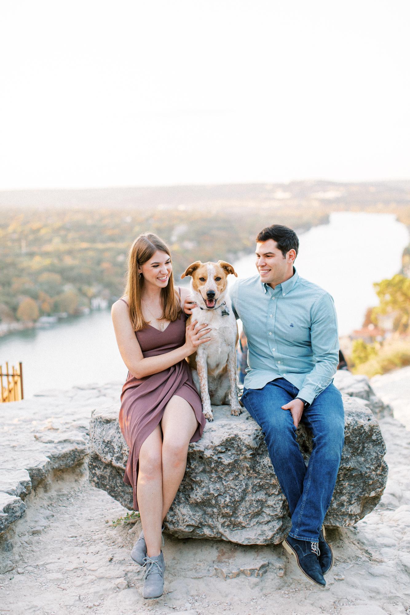 November, 2020. Engagement photos in Austin.