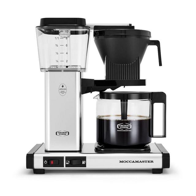 Moccamaster Coffee Maker, KBGV Select, Polished Silver