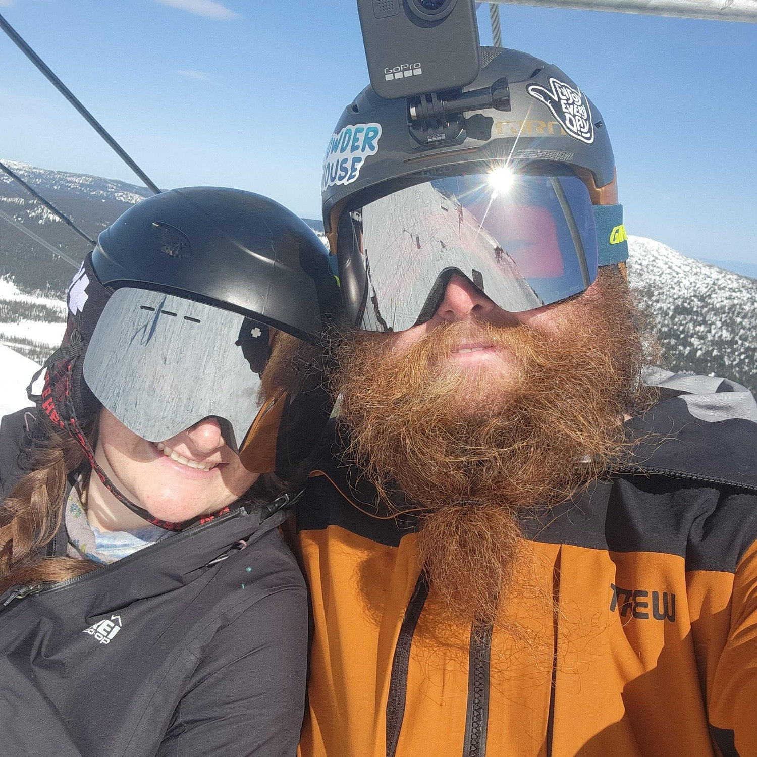 Our first photo together!