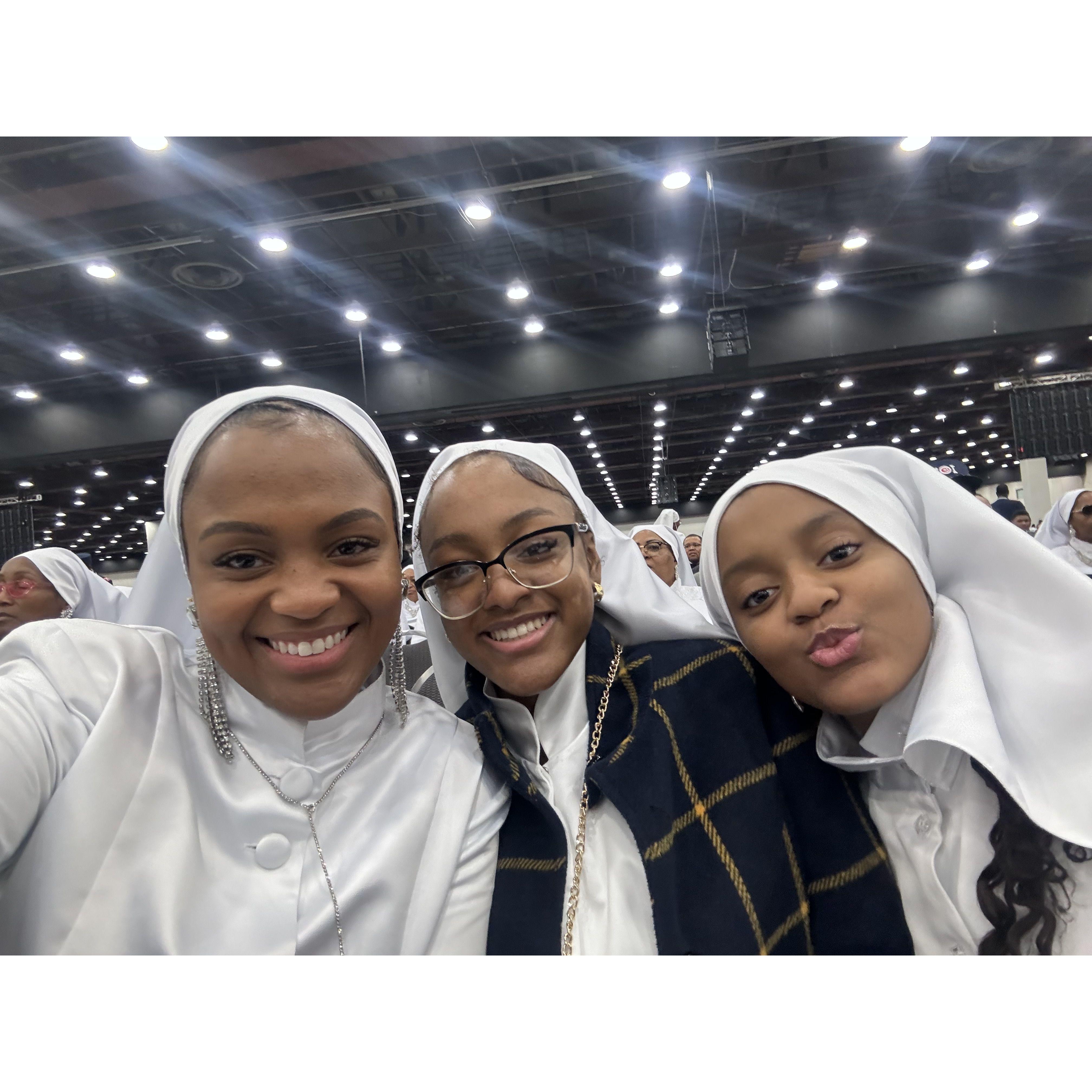 Maryam, Khaliah, & Aanisah