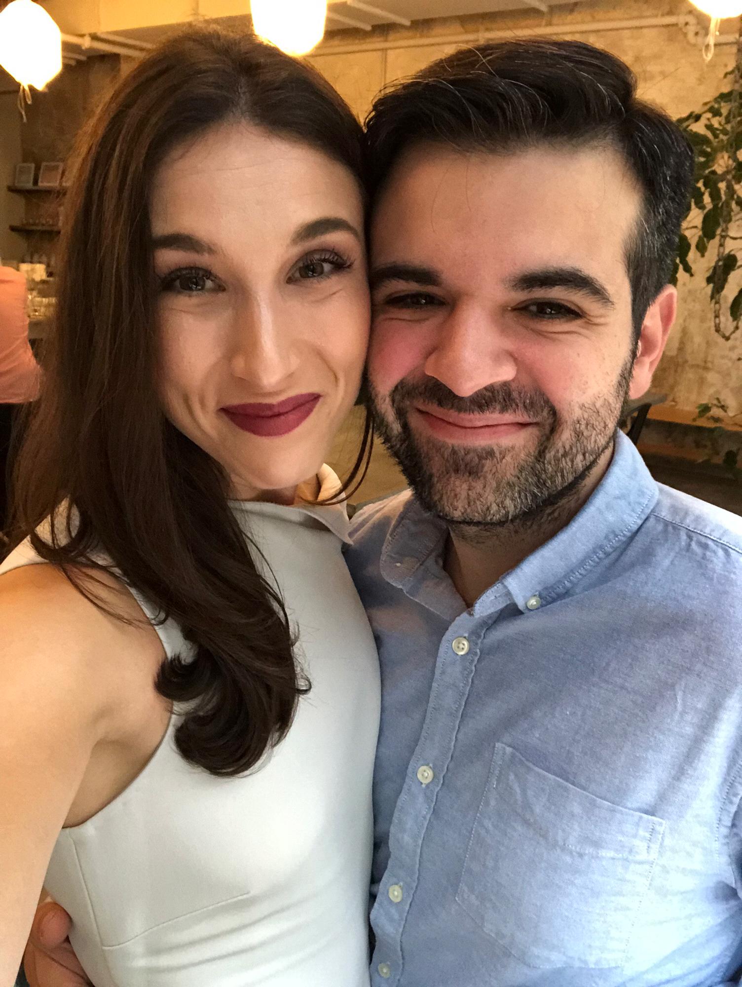 Pre-engagement party excitement!