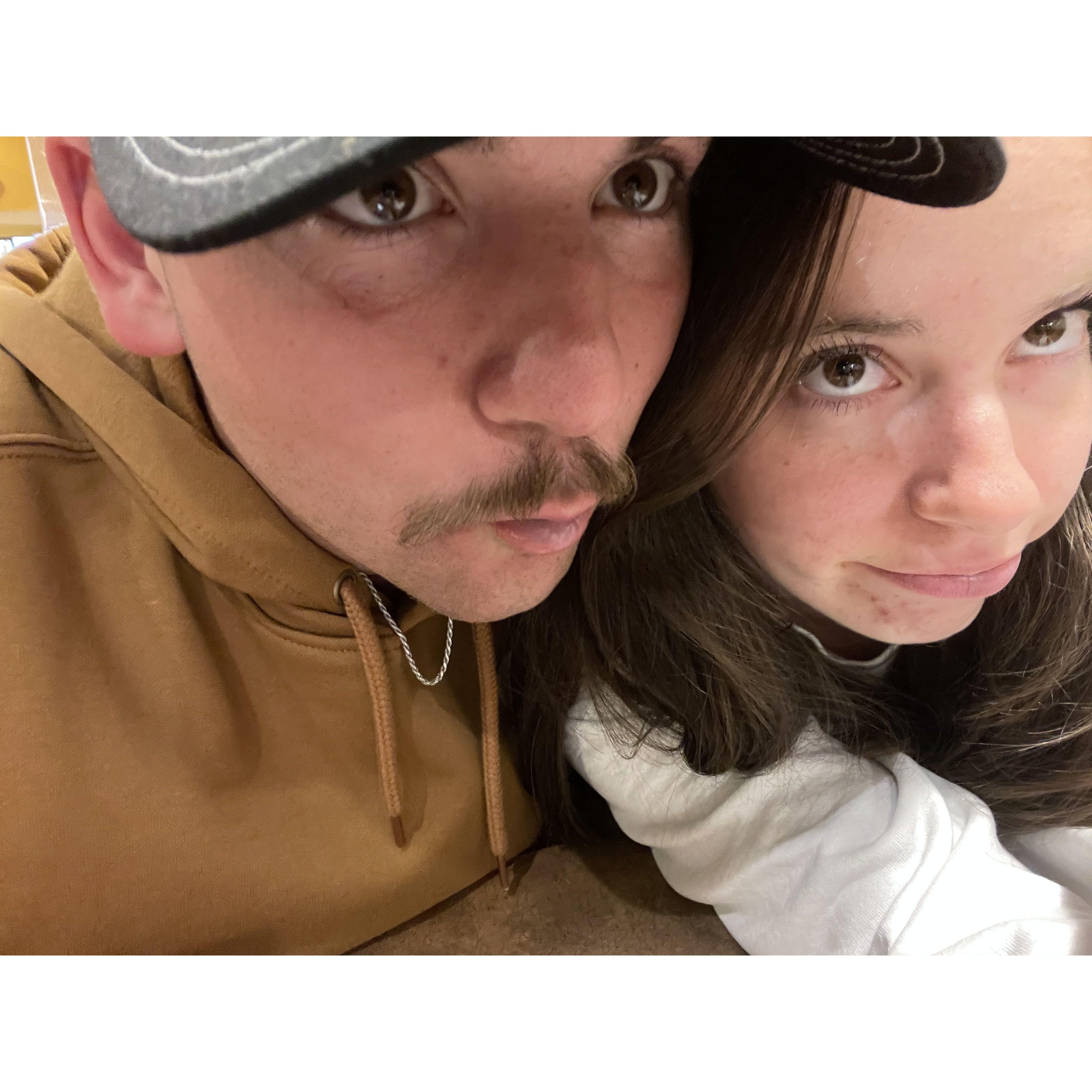 Frankie's Fun Park date (we rode on the go-carts for hours).