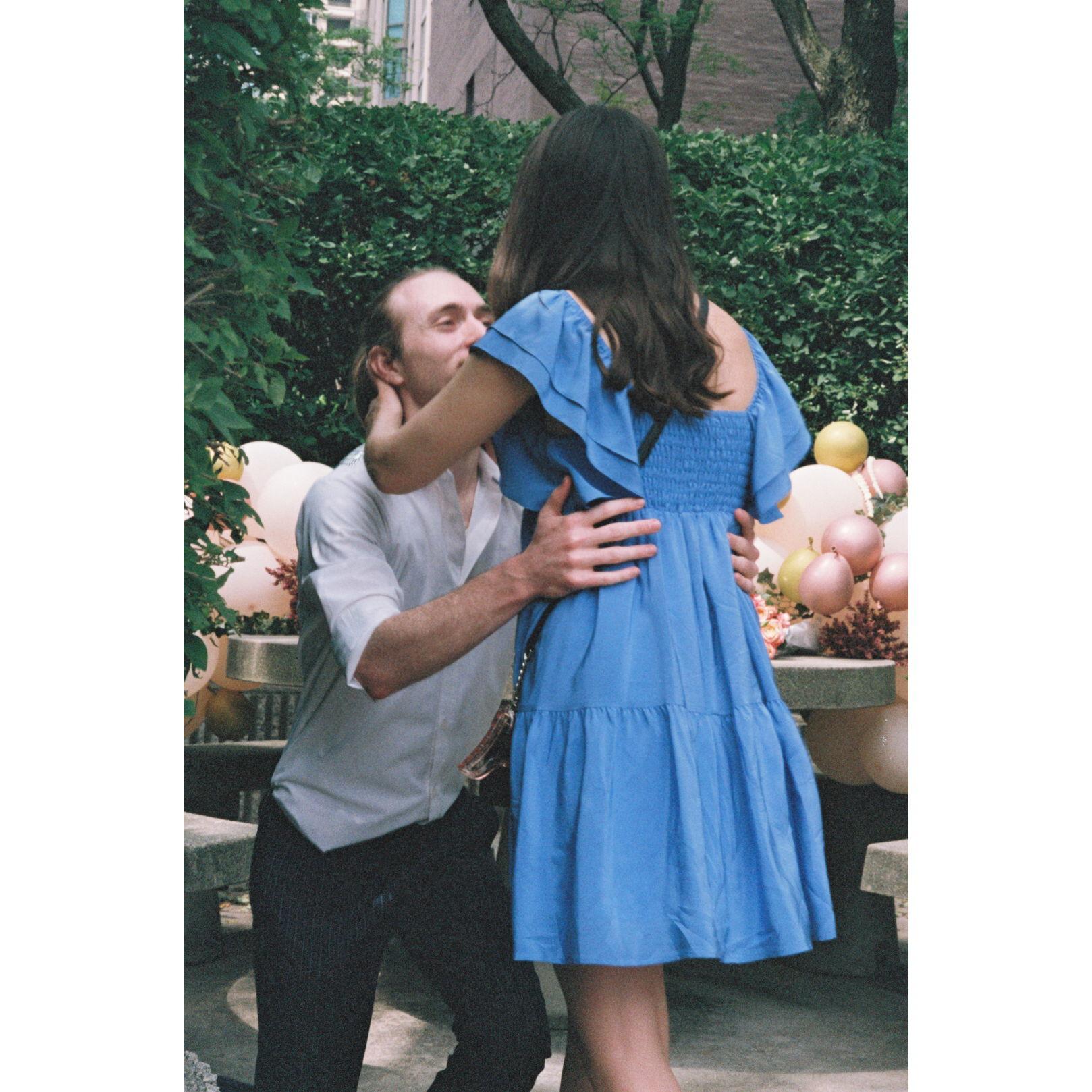 Our engagement captured on film.