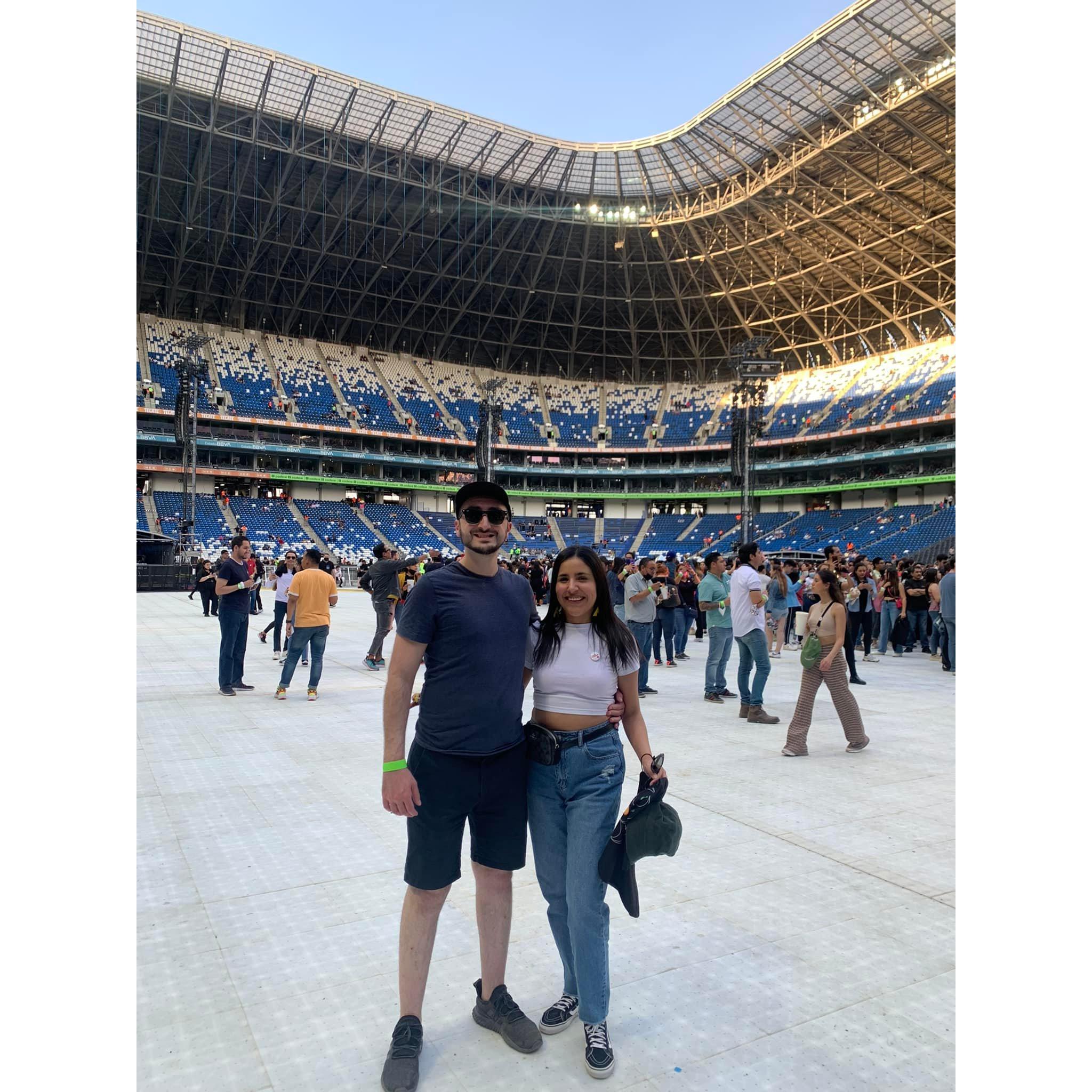 Coldplay concert in Monterrey