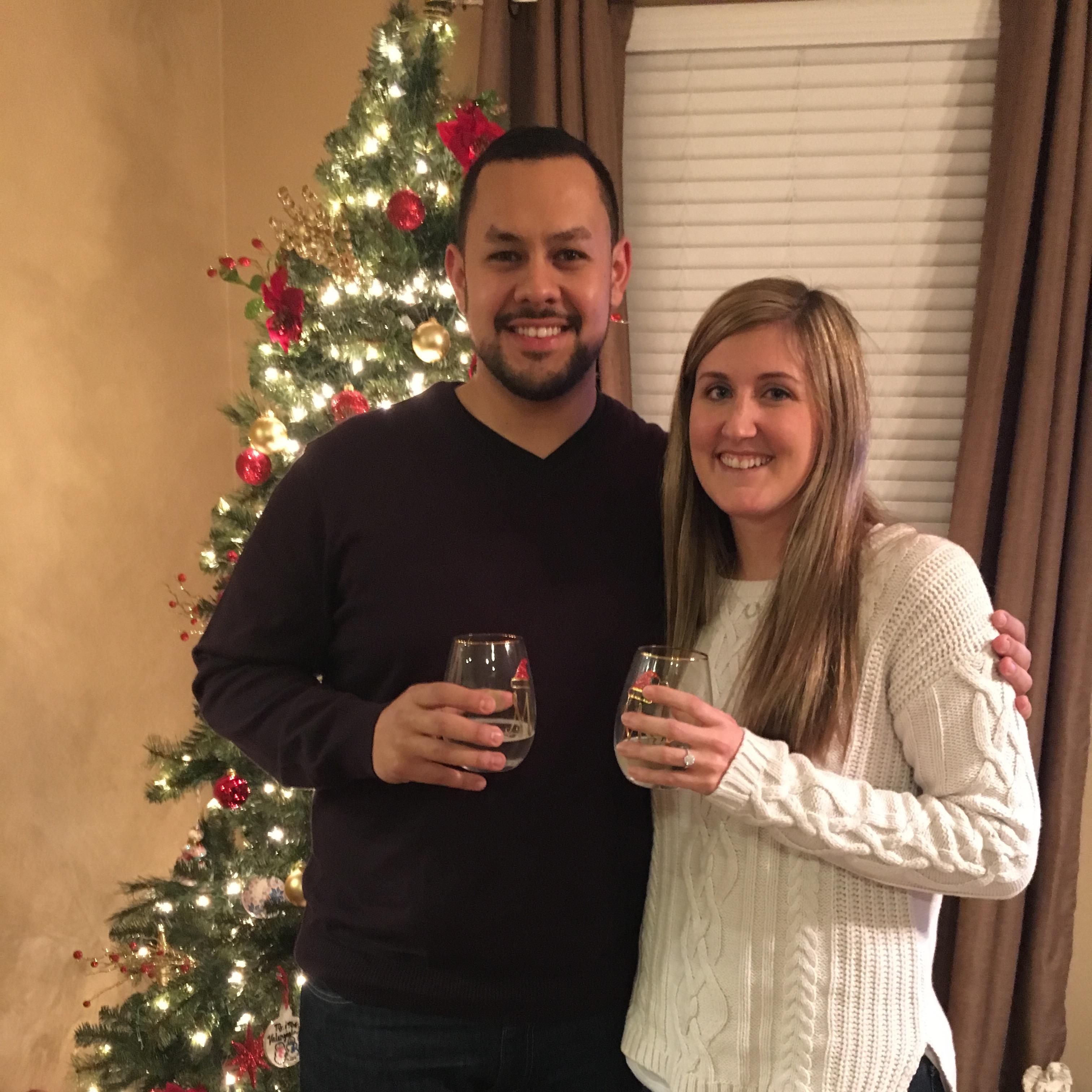 He asked & I said "Yes!"