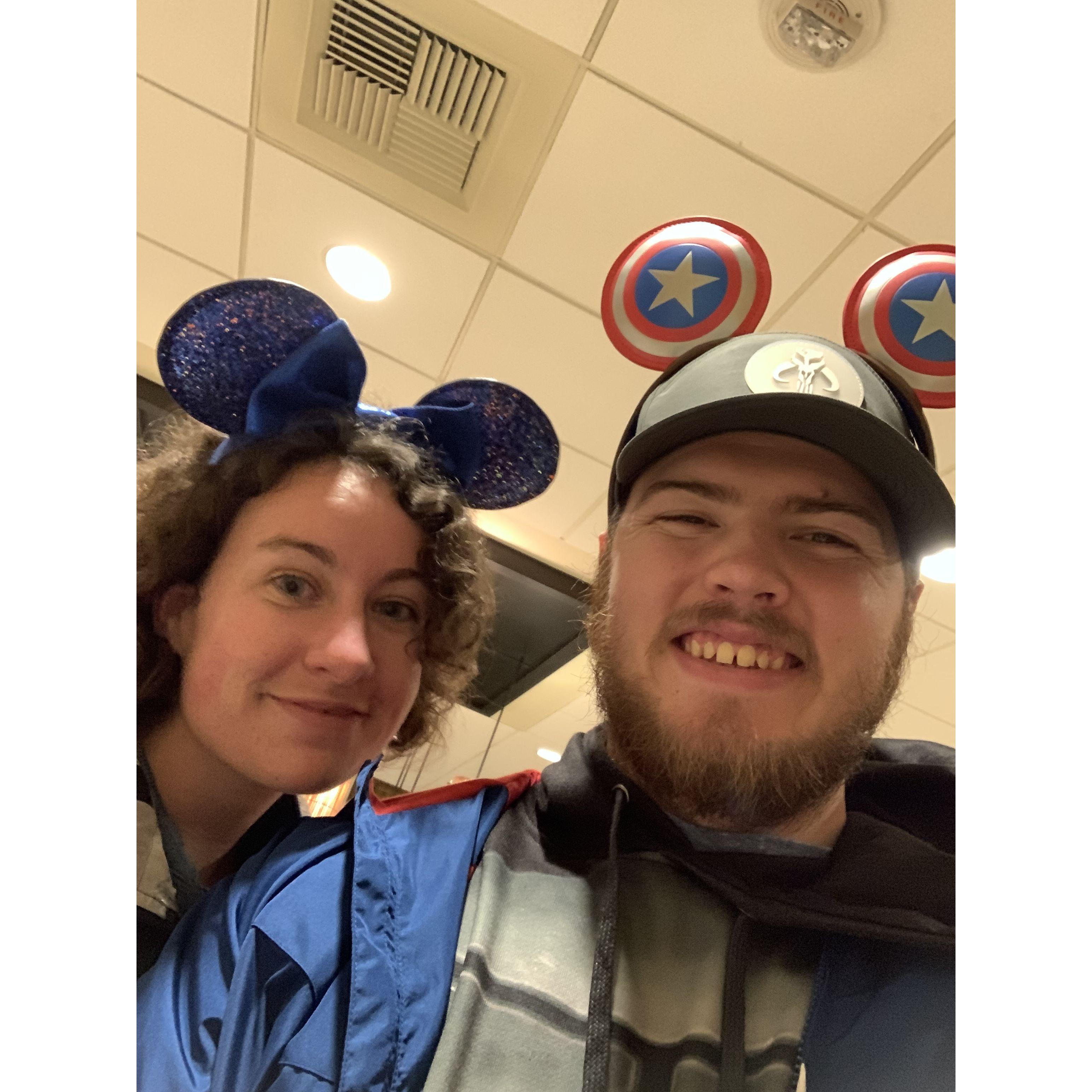 First time at Disneyland, Anaheim California