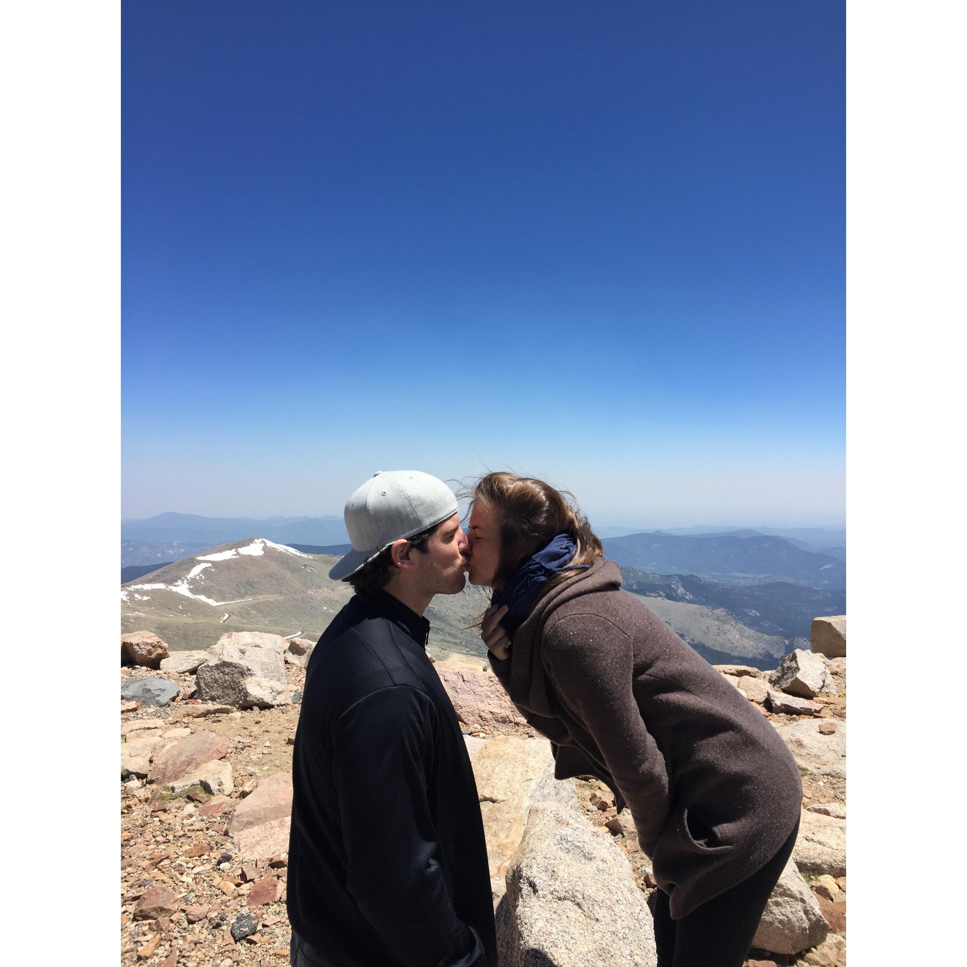 On top of the world (Colorado)