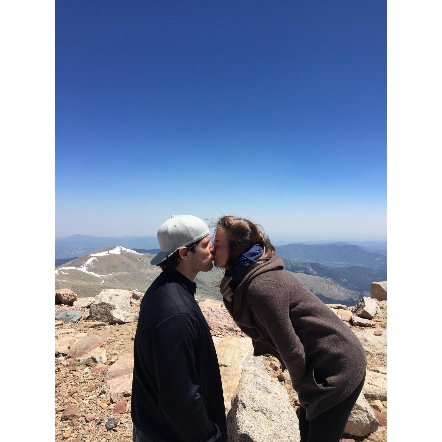 On top of the world (Colorado)