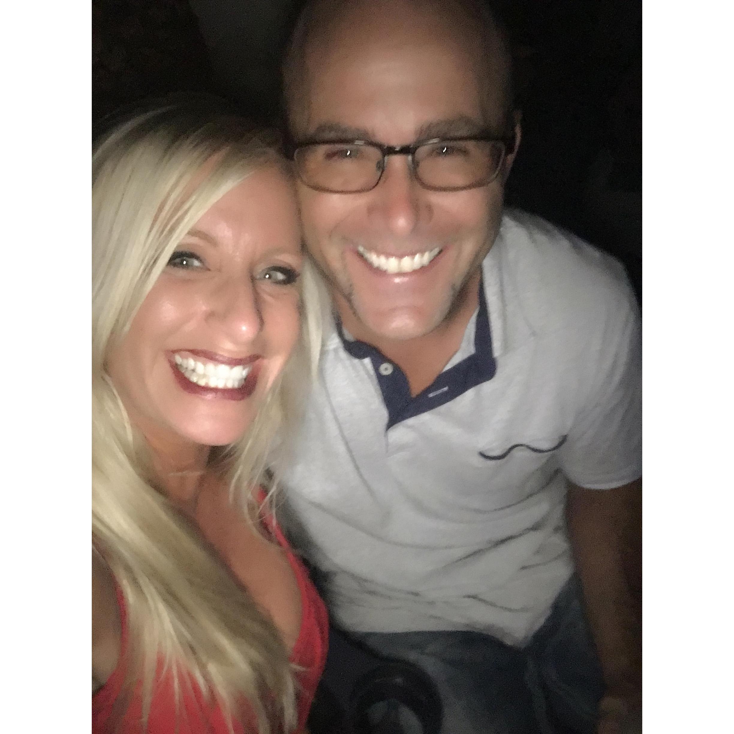 Our first night out without kids