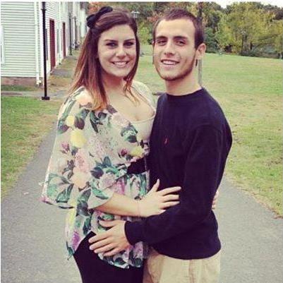 Before their first date at Rizzuto's in Blue Back Square in West Hartford