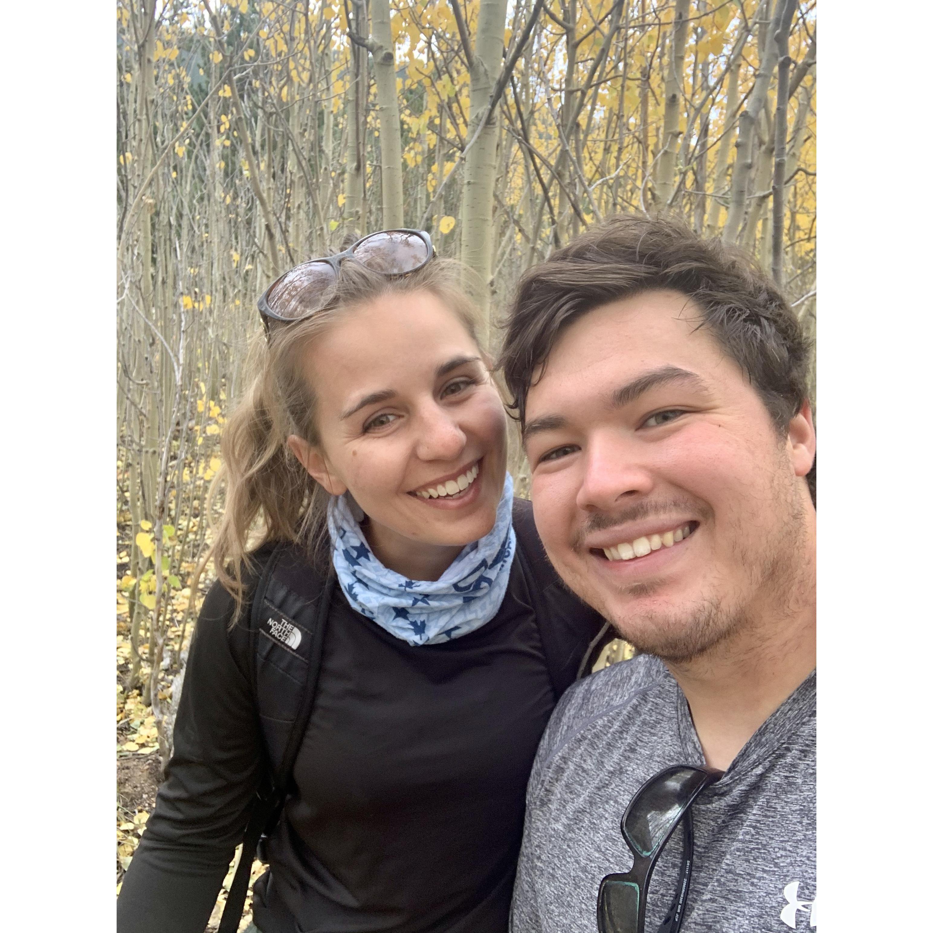 Fall hike in 2020