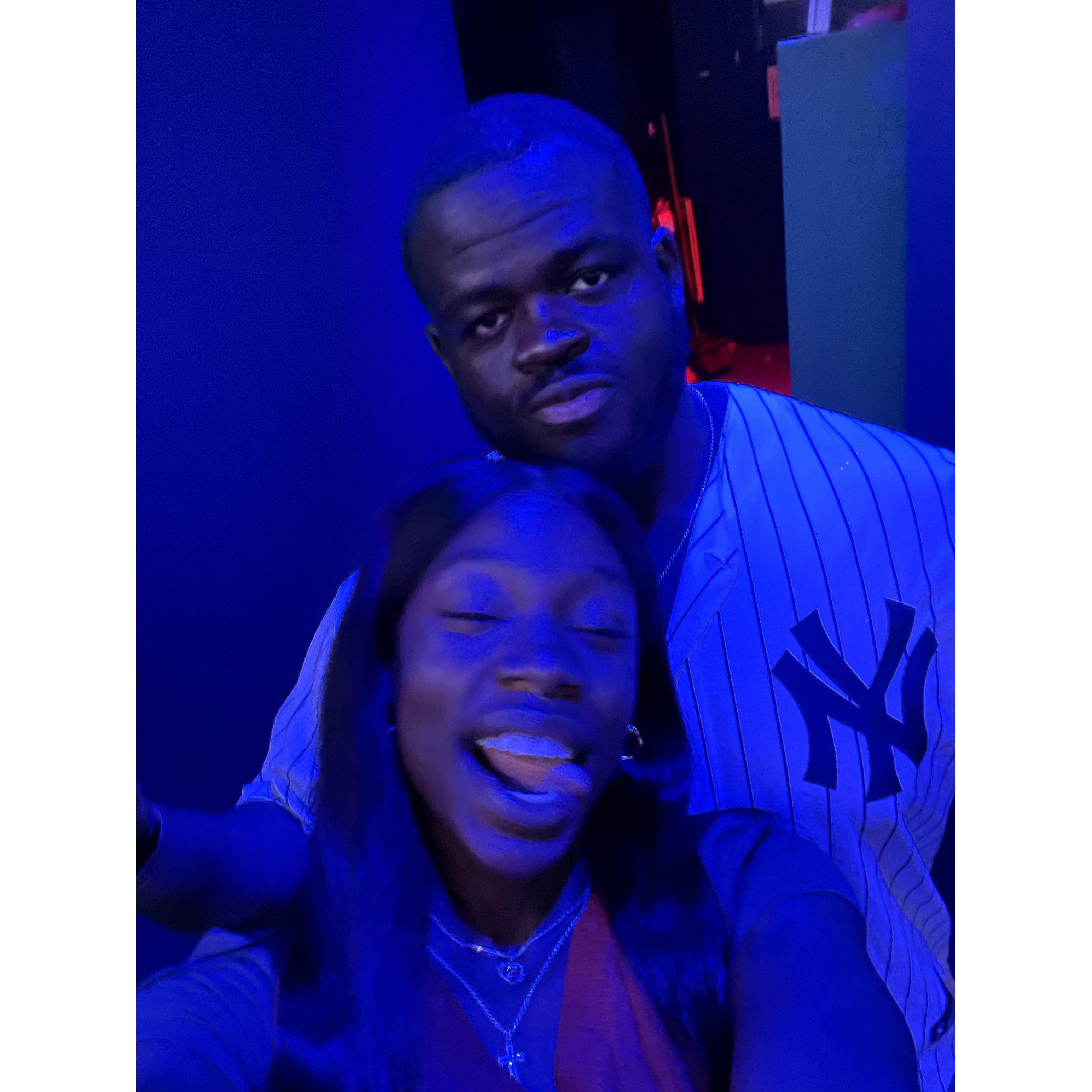 Our first date