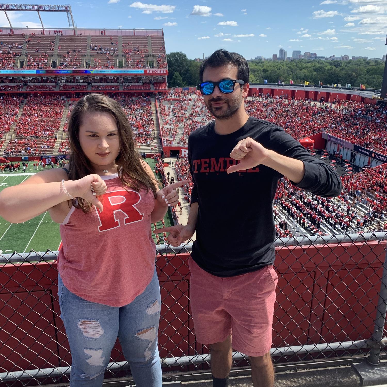 Rutgers vs. Temple at Rutgers, September 2021