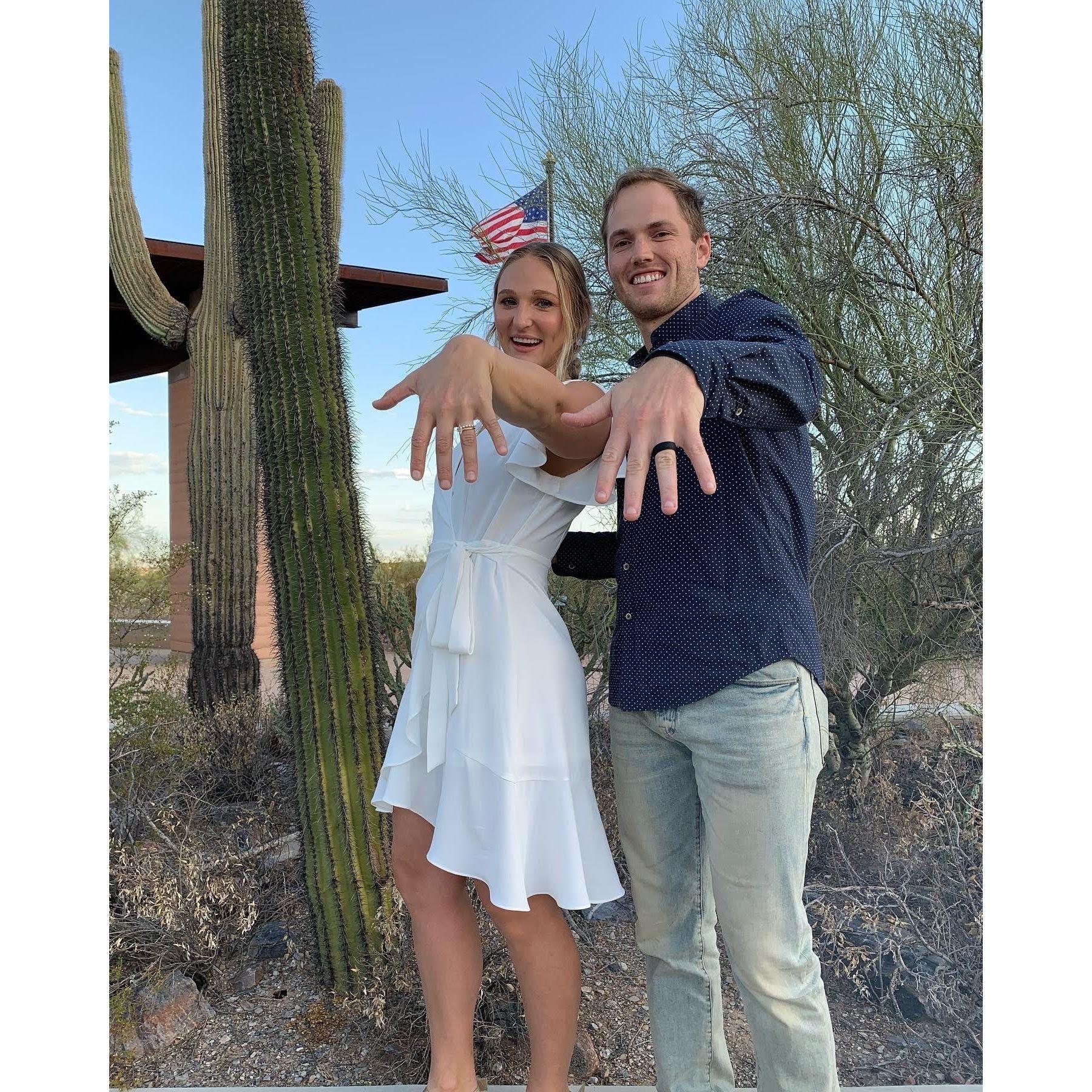 July 4th, 2022- Elopement Day! We knew we wanted to elope since we got engaged. We surprised Audrey, Cal, & Matt the day before that we would have our ceremony at 5:30AM... we needed 2 witnesses.