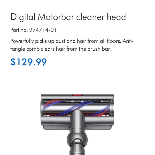 Digital Motorbar cleaner head 974714-01 | Dyson