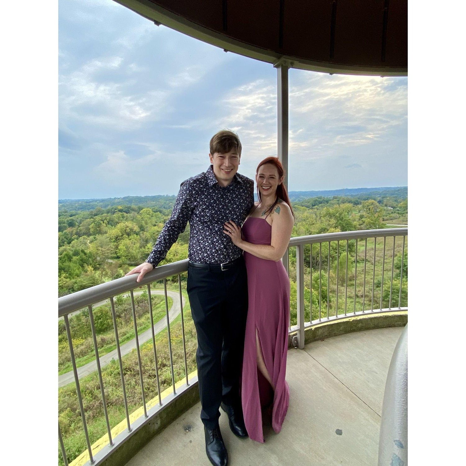 At our friend's wedding in October 2021!