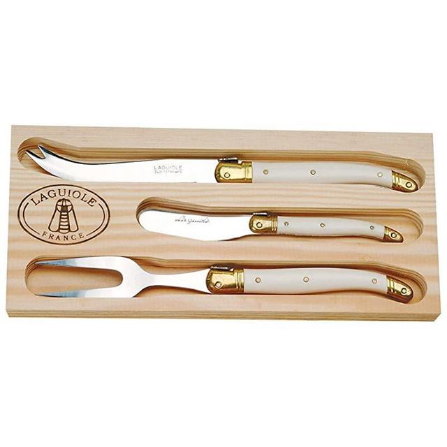 Jean Dubost Laguiole 3Pc Cheese Set