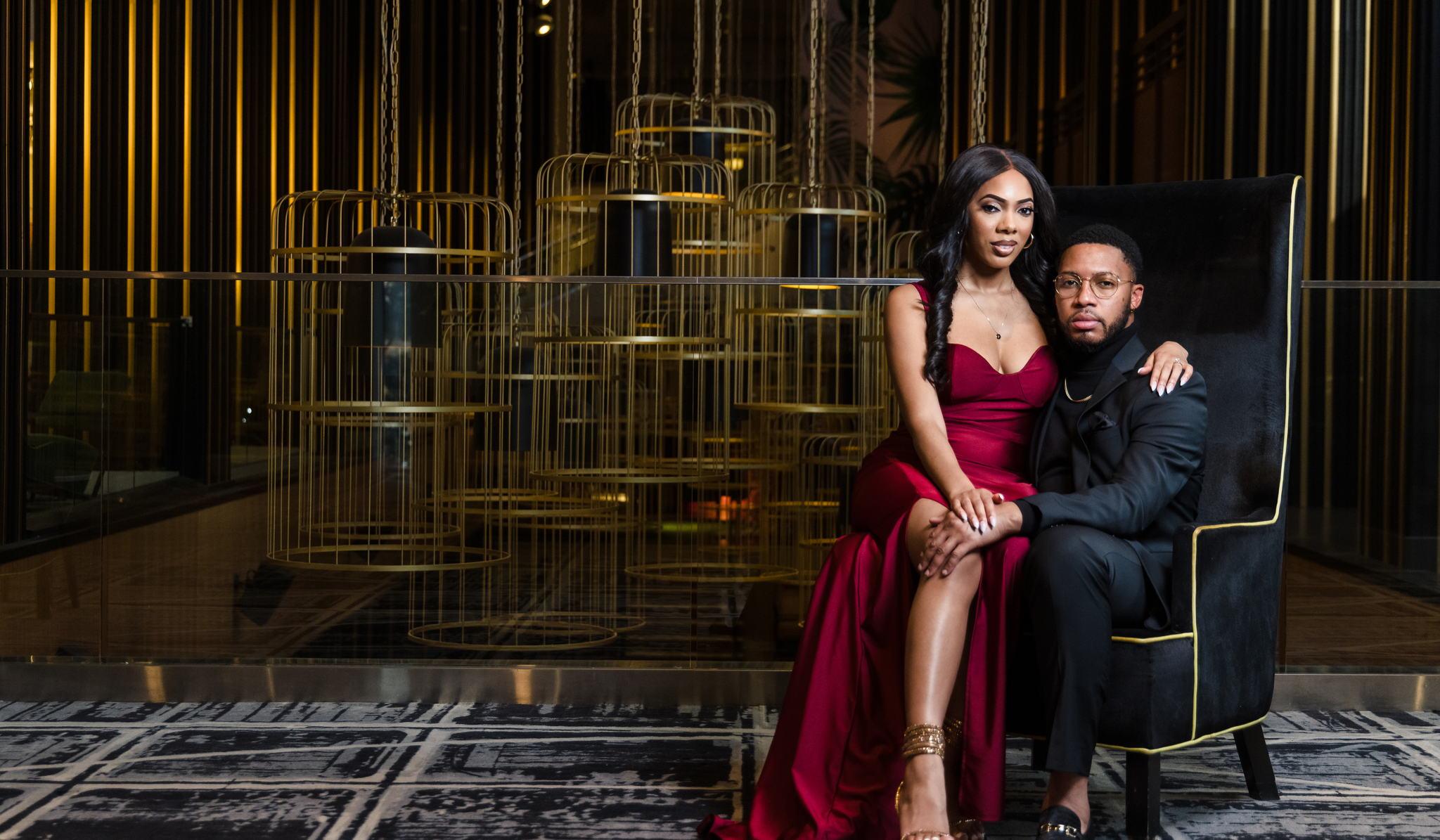 Paige Taylor and Durrell Brown's Wedding site