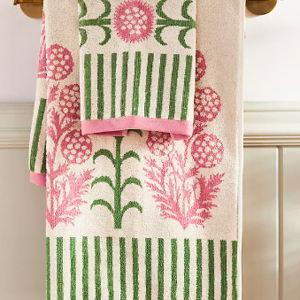 Ellen Merchant Cottage Cotton Towel Collection - bath towel