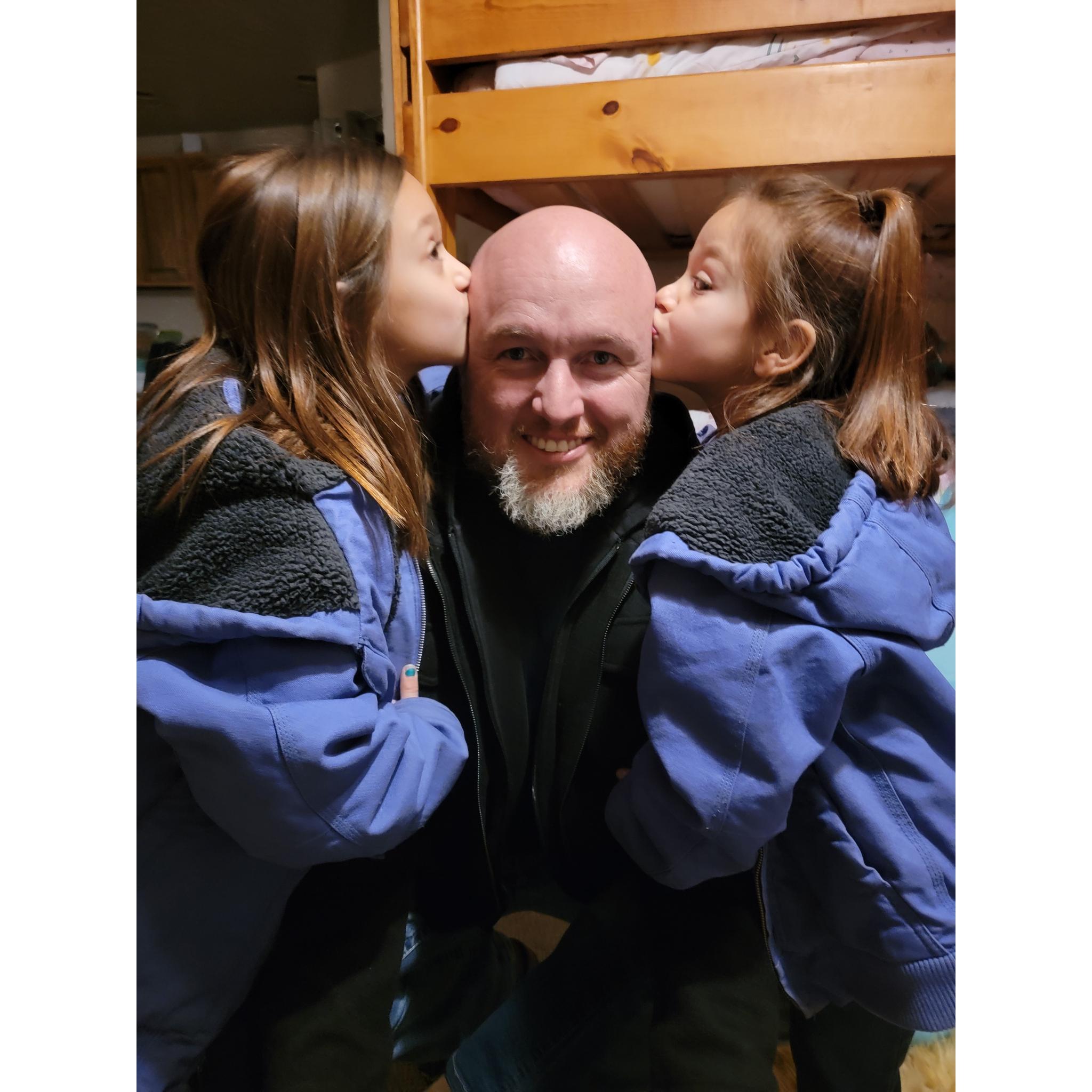 Awww... I think they like him.