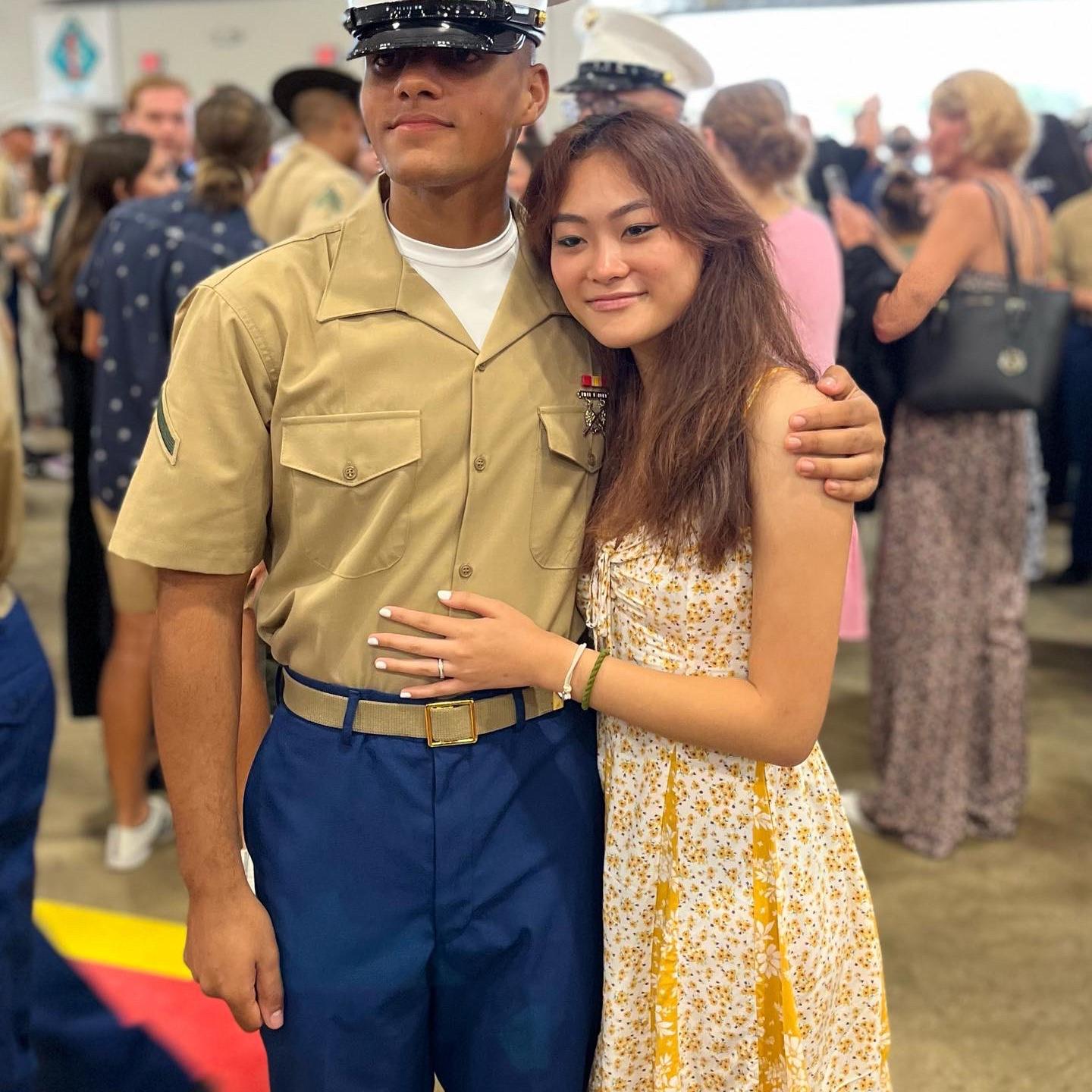 9/9/22: Joel’s bootcamp graduation where we finally got to take him home for 10 days before he got sent to his schoolhouse in California 😋