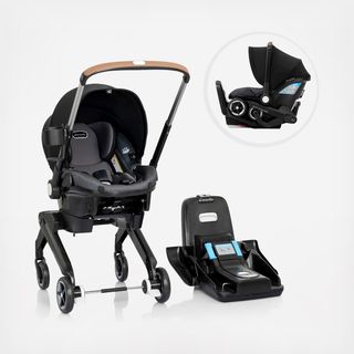 Shyft DualRide Infant Car Seat & Stroller Combo with Carryall Storage Bag