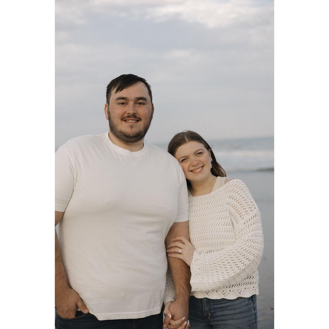 One of our best friends, Ave, took some engagement pictures for us in Sea Isle and they turned out STUNNING!