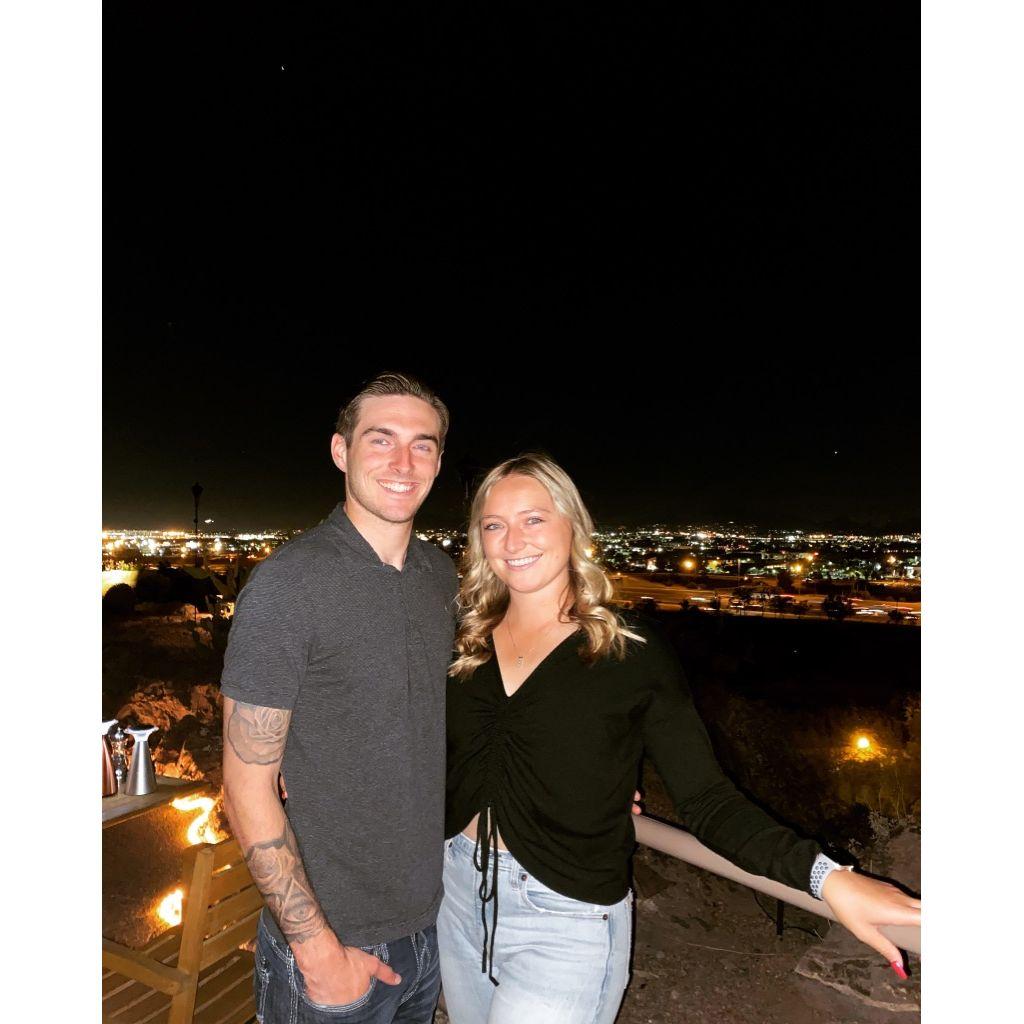 Our second long-distance trip to visit each other! Tempe, AZ — May 2021