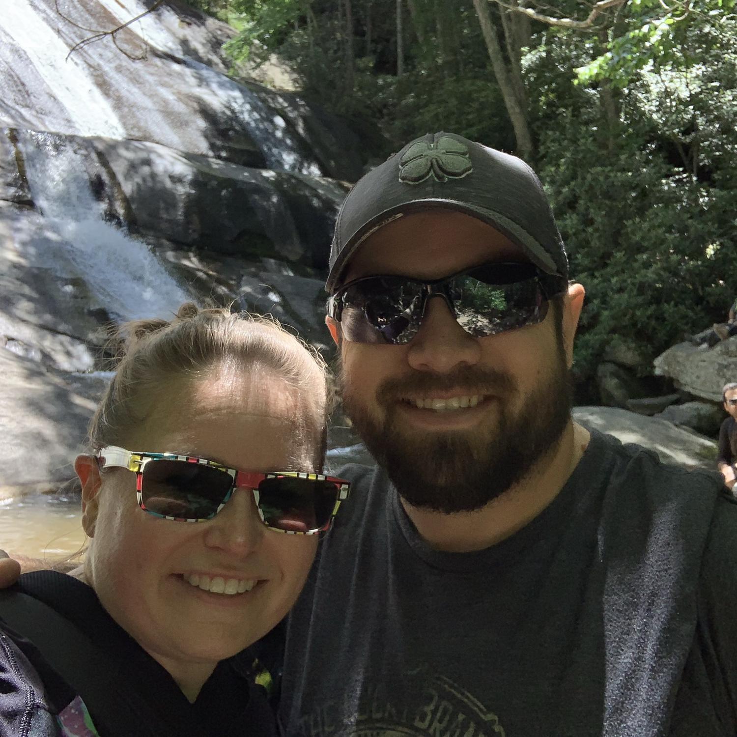 Hiking in the mountains