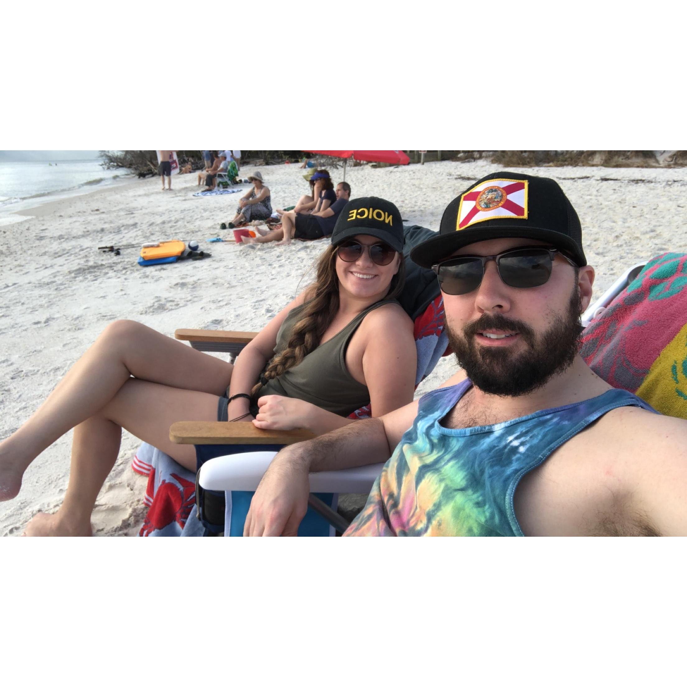 Our favorite beach Delnor-Wiggin's Pass