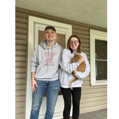 Our last photo at our home in Wausau before moving to Colorado!