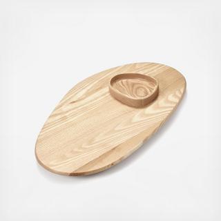 Dune Small Platter + Bowl by Kelly Wearstler