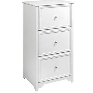 Oxford White File Cabinet
