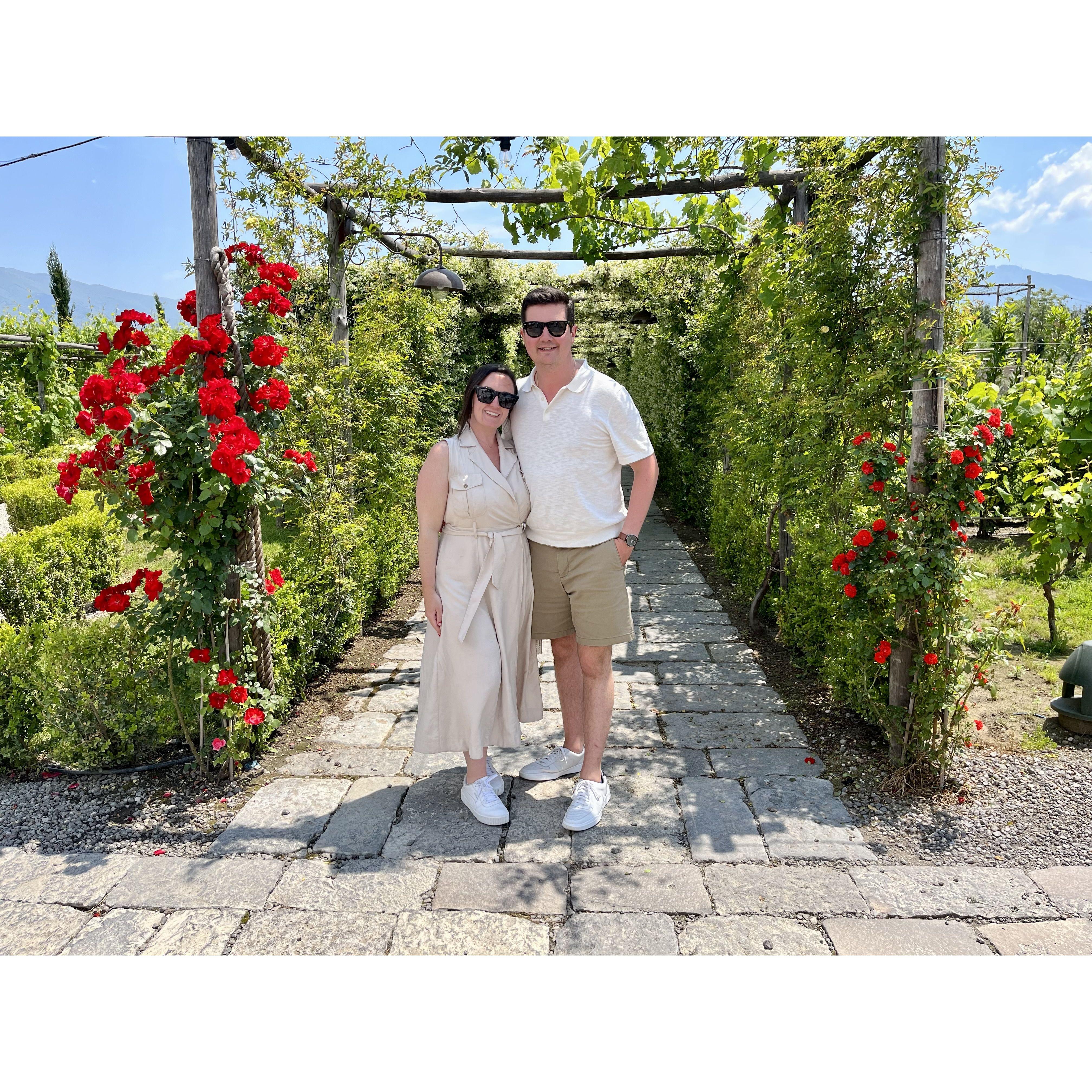 Bosco de Medici Winery in Pompeii, Italy