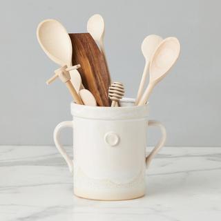 13-Piece Handthrown Crock & Utensil Set