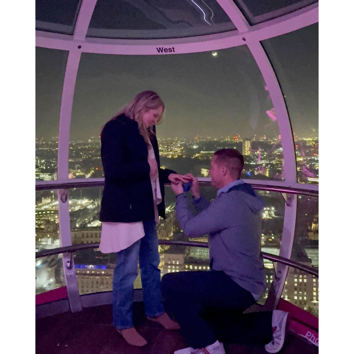 The unforgettable London Eye Proposal