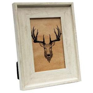 $8 Ivory Wood Tone Frames