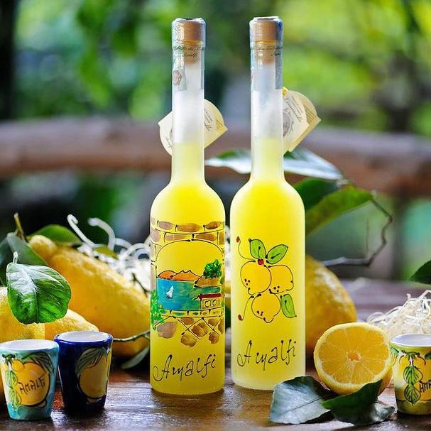 Limoncello tasting at Antichi Sapori d'Amalfi