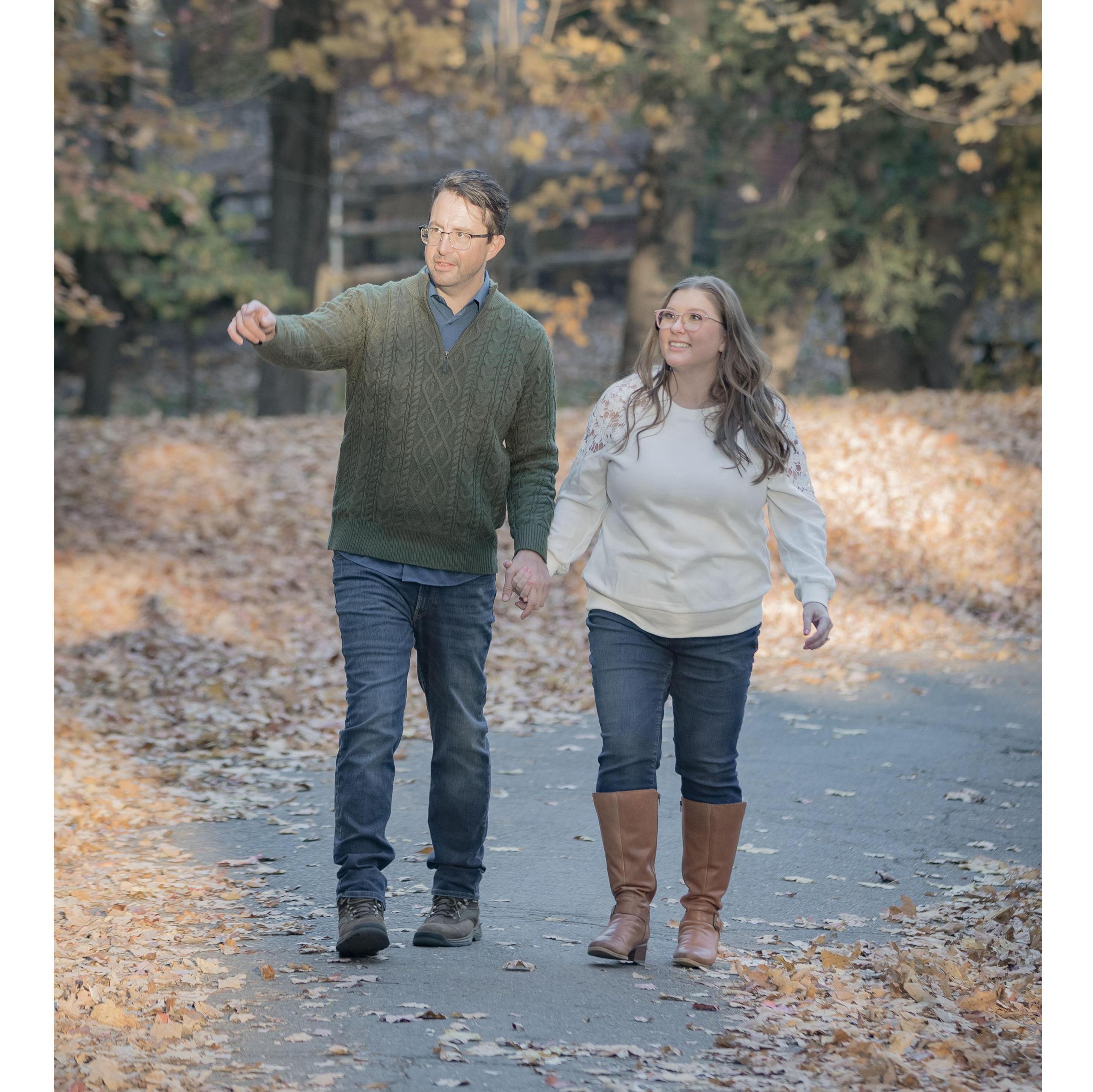 Matthew and Tess engagement photos - Eric Madden Photography - Oct. 2024