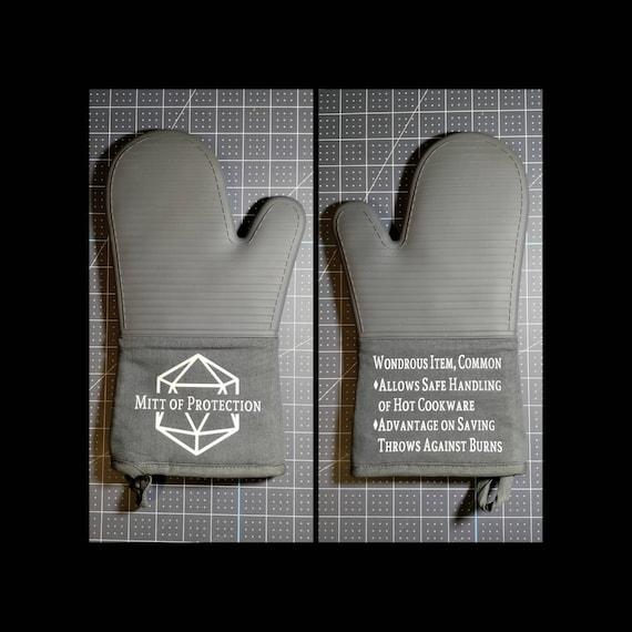 Dungeons and Dragons Oven Mitt