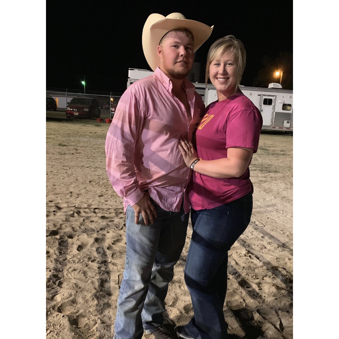 First rodeo we went to together. - Hill City