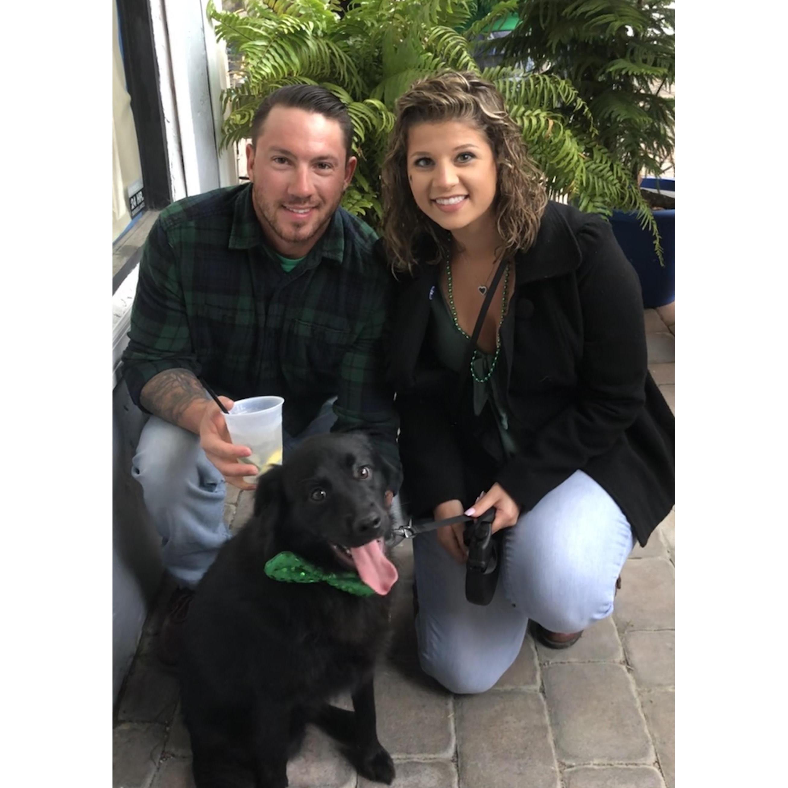 First st pattys day. 🍀💚