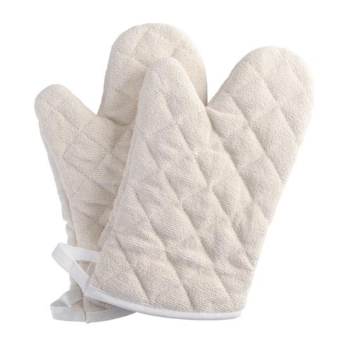 Bestjoy Terry Cloth Oven Mitts - Set of 2