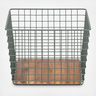 Square Wire Grid Basket