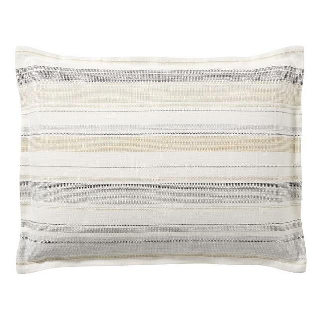 Clayton Striped Cotton Sham, Standard