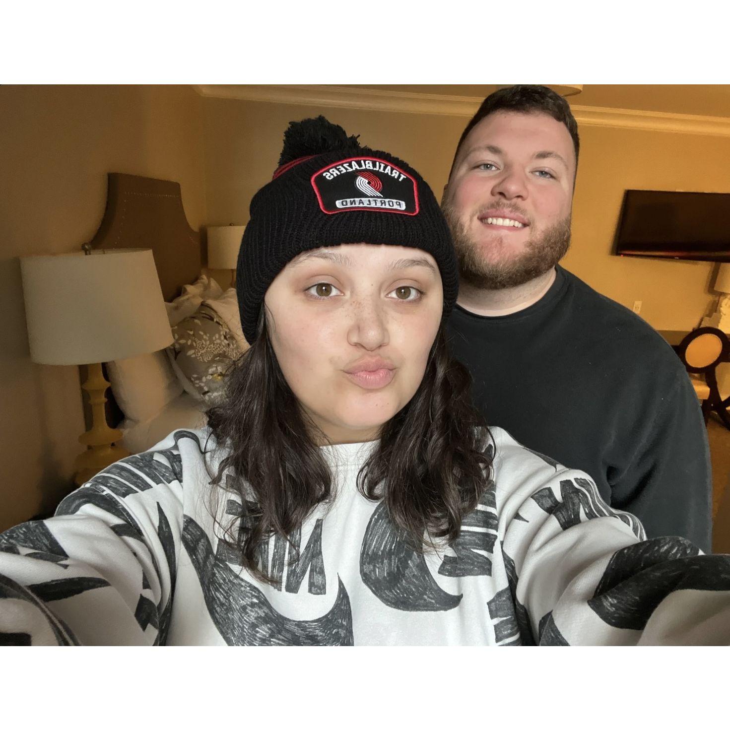 We were on one of our many adventures. We went and saw Post Malone (Dylan's favorite music artist)