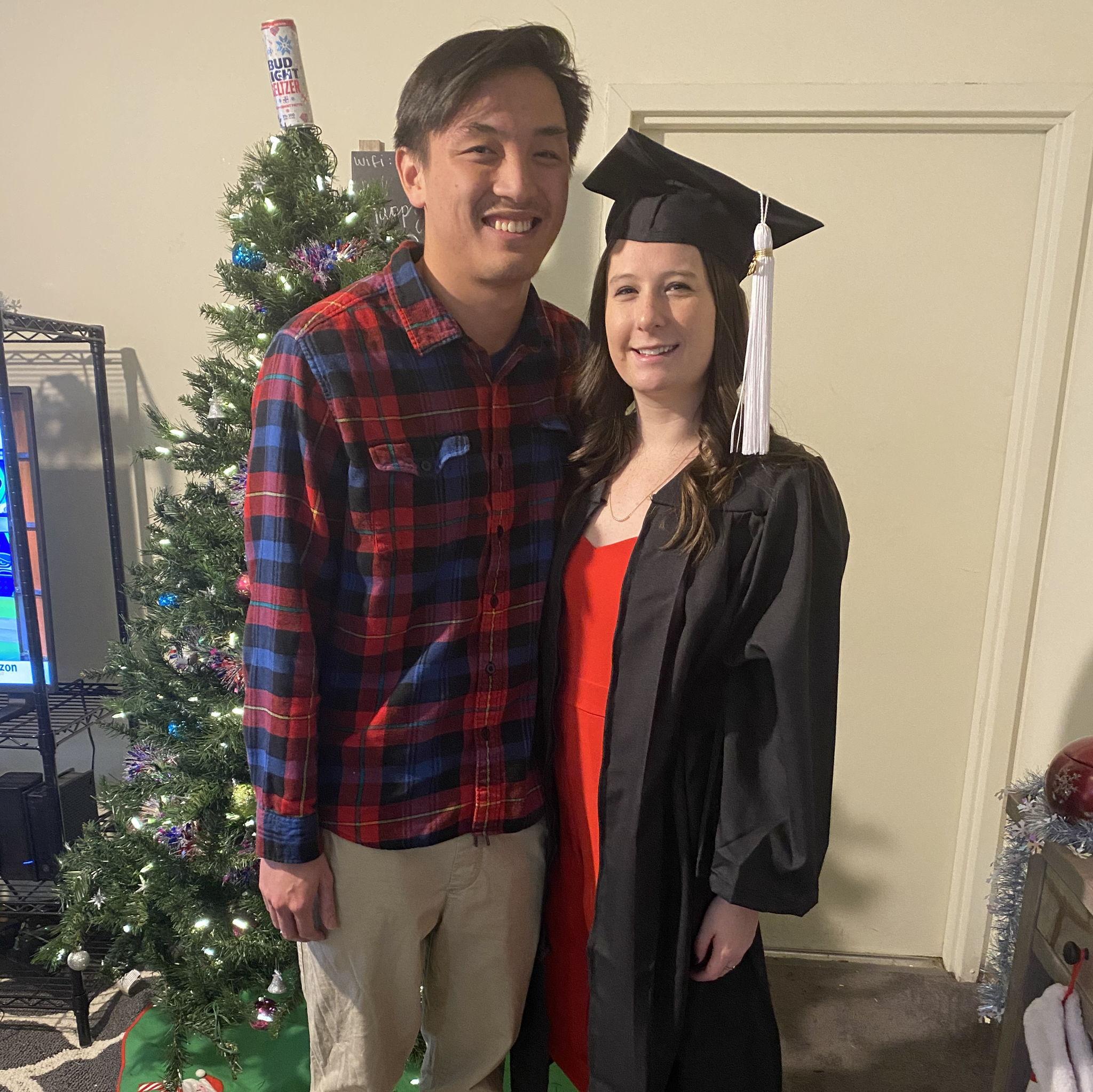 Kelly's graduation from Ohio State in 2020